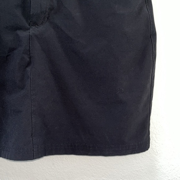 Eddie Bauer Active Adventurous Solid Black Skirt Skort, Size 6, Spandex Blend - Picture 4 of 13